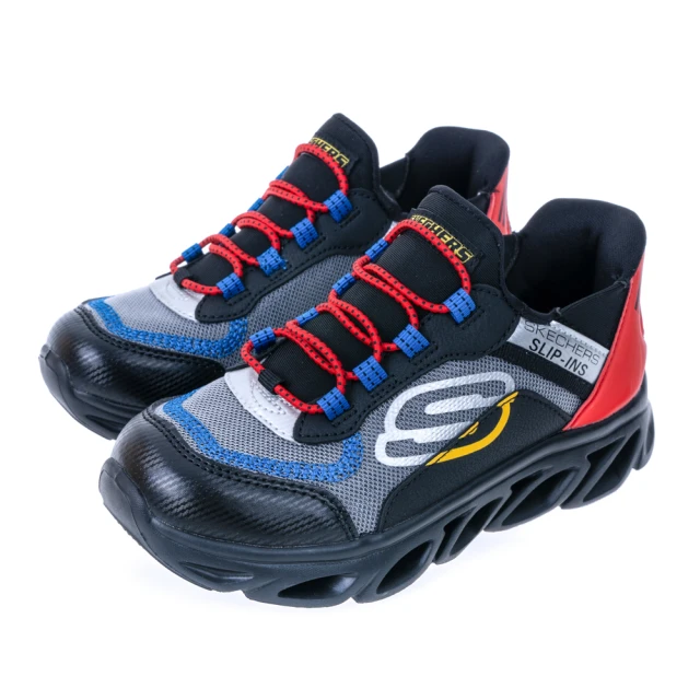 【SKECHERS】男童鞋系列 瞬穿舒適科技 FLEX GLIDE(403840LBKMT)