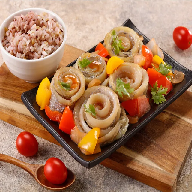 【華得水產】特大白帶魚捲2包組(500g/ 包/約10-15卷)