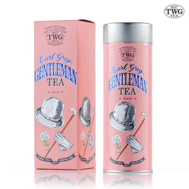 【TWG Tea】頂級訂製茗茶 紳士伯爵茶 100g/罐(Earl Grey Gentleman;紅茶)