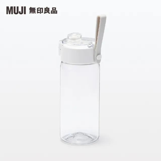 【MUJI 無印良品】攜帶式透明水壺/550ml