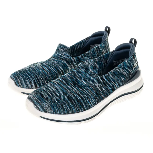 【SKECHERS】女鞋 健走系列 GO WALK STRETCH FIT(124389NVY)