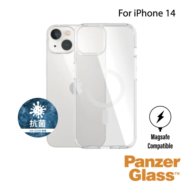 PanzerGlass iPhone 14 6.1吋 耐衝擊磁吸強化輕薄漾透防摔殼(支援MagSafe)