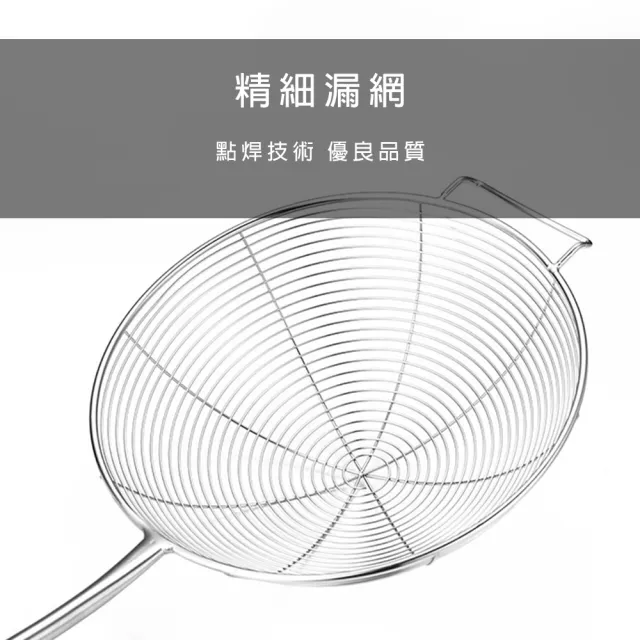 【瑞典廚房】304不鏽鋼 撈勺 過濾勺(L號-17.5cm)