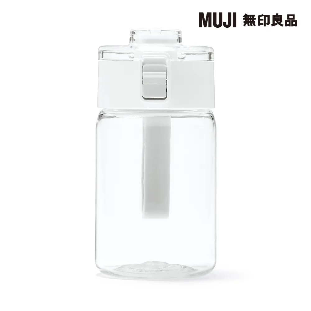 【MUJI 無印良品】攜帶式透明水壺/350ml