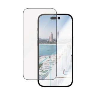 【PanzerGlass】iPhone 14 Pro 6.1吋 2.5D 耐衝擊抗反射玻璃保護貼(黑)