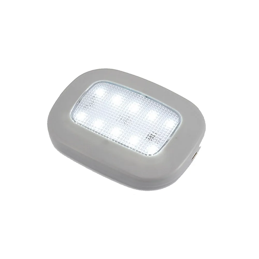 【CITY STAR】USB充電吸頂車內照明燈2入(車內照明燈)