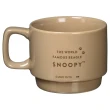 【大西賢製販】SNOOPY史努比 可堆疊陶瓷馬克杯 250ml 坐下(餐具雜貨)