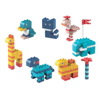 【OCHO】小天才創意大積木玩具/150顆(大積木/兒童積木/兒童玩具/兒童禮物)