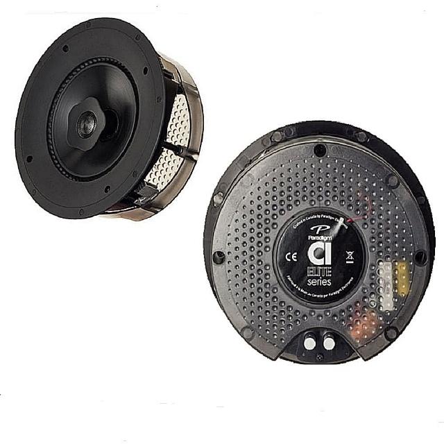 Paradigm CI Elite E80-R 黑色組合式音響，專業設計適合商業或家庭安裝，尺寸僅26.1cm、重量2.9kg，提供迴圈播放模式，無WiFi及藍芽功能，來自其他國家製造，享1年保固。優質Paradigm品牌，BSMI許可字號待確認，配件齊全，打造出色音效體驗，提升空間音響效能。