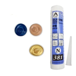 N381 中性矽利康 300ml(寶藍/金色/橘色  5支)