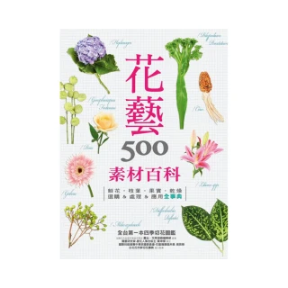 花藝素材百科500： 鮮花•枝葉•果實•乾燥 選購&處理&應用全事典