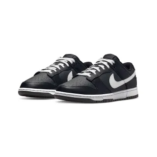 【NIKE 耐吉】Nike Dunk Low 黑 復古 低筒 白勾 黑魂 反轉小熊貓(DJ6188-002)