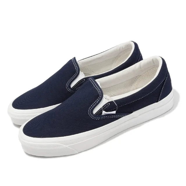 VANS】懶人鞋OG Classic Slip-On Vault 男鞋女鞋藍白休閒鞋基本款情侶