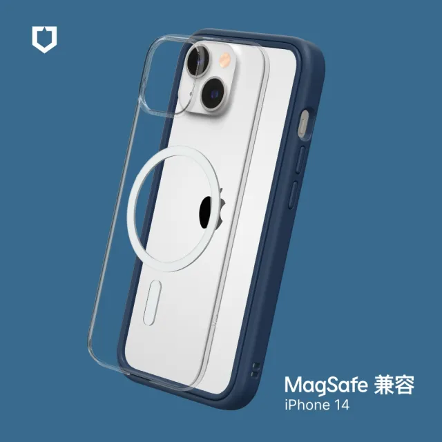 【RHINOSHIELD 犀牛盾】iPhone 14 6.1吋 Mod NX MagSafe兼容 超強磁吸手機保護殼(邊框背蓋兩用手機殼)