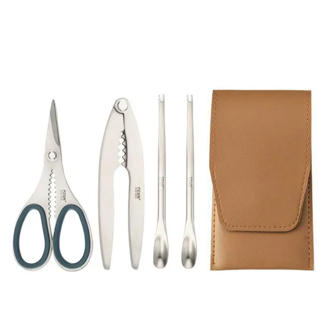 蟹文 白漆 蓋付椀 4組 道頓崛的招牌大螃蟹！大阪名店－螃蟹道樂！濃厚蟹膏罐