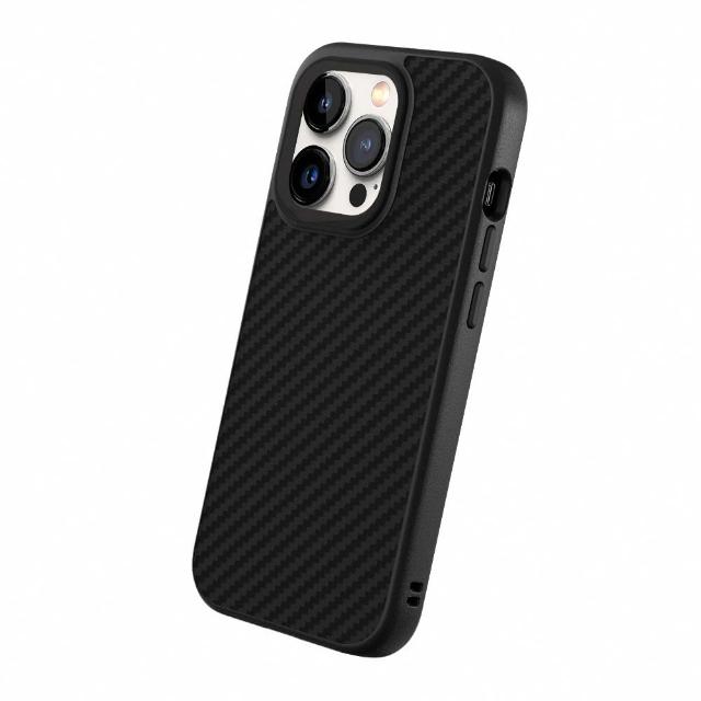 【RHINOSHIELD 犀牛盾】iPhone 14/Plus/14 Pro/14 Pro Max SolidSuit碳纖維紋路防摔背蓋手機保護殼