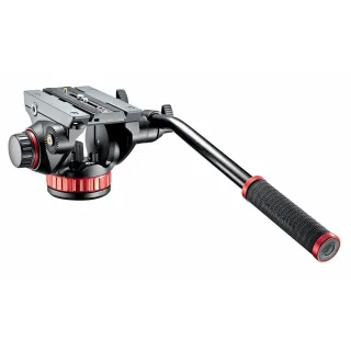 【Manfrotto 曼富圖】MVH502AH / MVH 502AH液壓攝錄兩用雲台(公司貨 油壓雲台 飛羽攝影 載重6公斤)