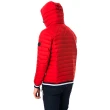 【Hilltop 山頂鳥】男款超潑水保暖蓄熱羽絨夾克F24ME6紅