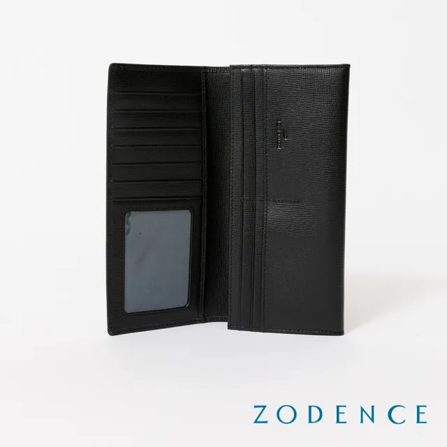 【ZODENCE 佐登司】BECK進口牛皮10卡長夾(黑)