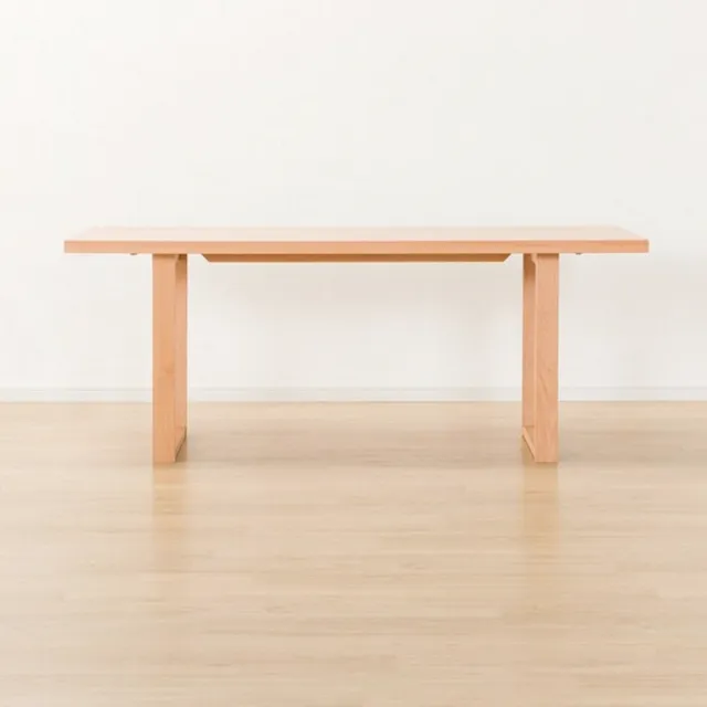 【NITORI 宜得利家居】◎實木餐桌 N COLLECTION T-06U 180 NA(實木餐桌 NCOLLECTION 實木 櫸木)