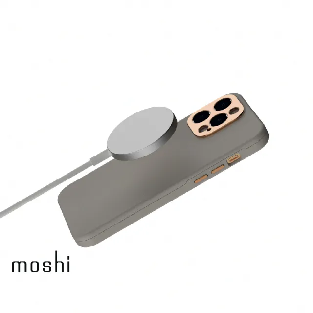 【moshi】iPhone 14 Pro Max Magsafe Napa 皮革保護殼(iPhone 14 Pro Max)