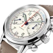【TITONI 梅花錶】Felca 傳奇錶款- 復刻錶款 計時機械腕錶 / 41mm(94019 S-ST-682)