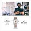 【TITONI 梅花錶】Felca 傳奇錶款- 復刻錶款 計時機械腕錶 / 41mm(94019 S-ST-682)
