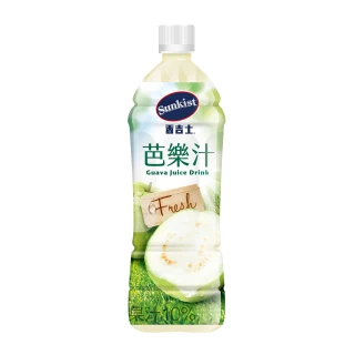 【Sunkist 香吉士】芭樂果汁 900ml 12入/箱