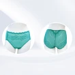 【Swear 思薇爾】Panty小褲系列M-XXL全蕾絲中腰三角女內褲(微風藍)