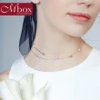 【Mbox】項鍊 久轉之戀 採用人工珍珠+銅法式復古 百搭頸鍊(項鍊)