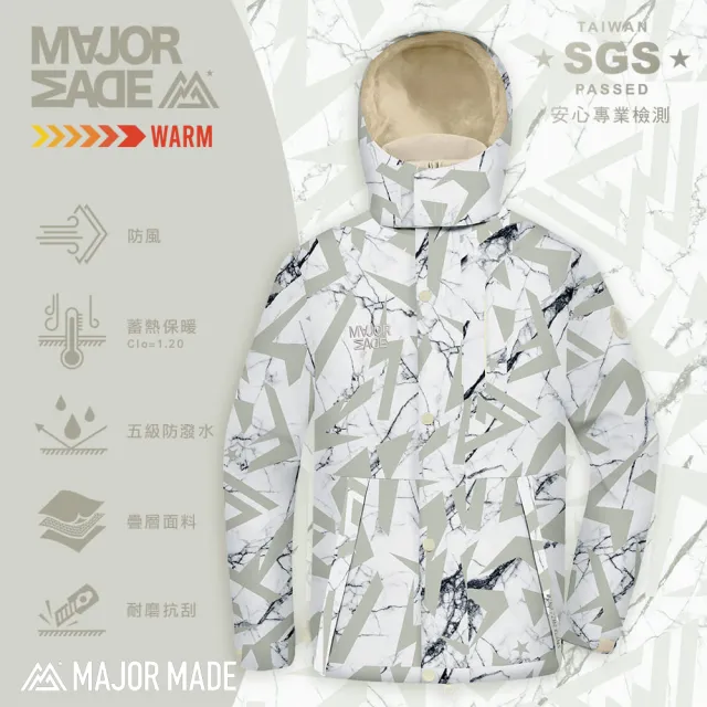 【MAJOR MADE】二代禦寒北極絨登峰外套(#機能外套#防潑水#防風#機車外套)