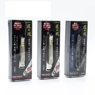 【匠之技 Green Bell】日本 不鏽鋼指甲剪 指甲刀 附銼刀(G-1114 L號)