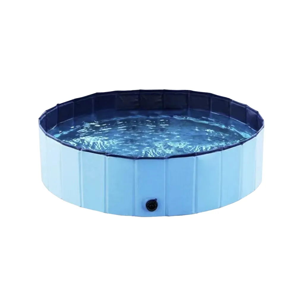 【Osun】PVC折疊寵物水池貓狗游泳池洗澡盆浴缸(120X30CM/CE401)