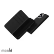 【moshi】iPhone 14 Pro Max 6.7吋 Magsafe Overture 磁吸可拆式卡夾型皮套(iPhone 14 Pro Max)