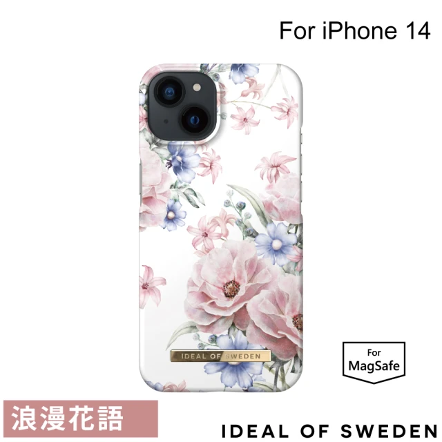 iDeal Of Sweden iPhone 14 6.1吋 北歐時尚瑞典磁吸手機殼-支援MagSafe(浪漫花語)