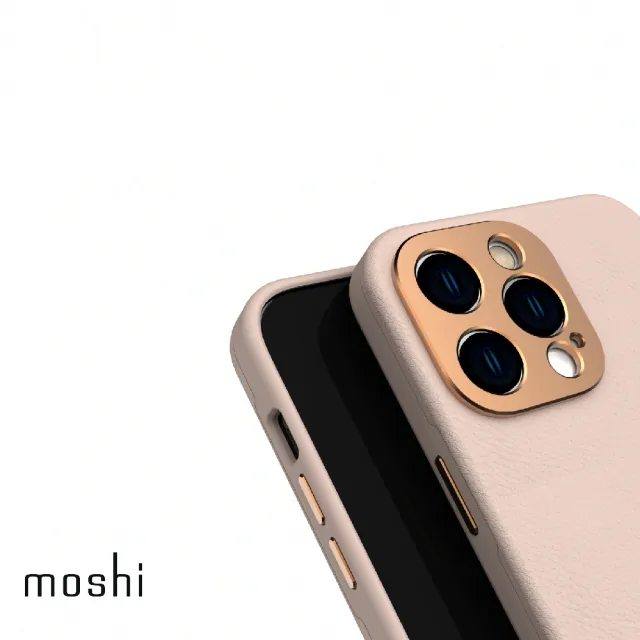 【moshi】iPhone 14 Pro Magsafe Altra 皮革保護殼(iPhone 14 Pro)