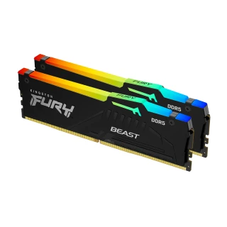 【Kingston 金士頓】FURY DDR5-5600 16GBX2 EXPO RGB PC用超頻記憶體(KF556C36BBEAK2-32)