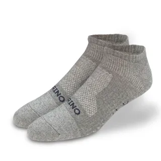 【MORINO】6雙組-台灣製-石墨烯舒暖護踝網格透氣船型襪- L25-27cm(男襪/船型襪/踝襪/運動襪/機能襪)