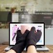 【日本ICHINA】露指針織麻花保暖手套