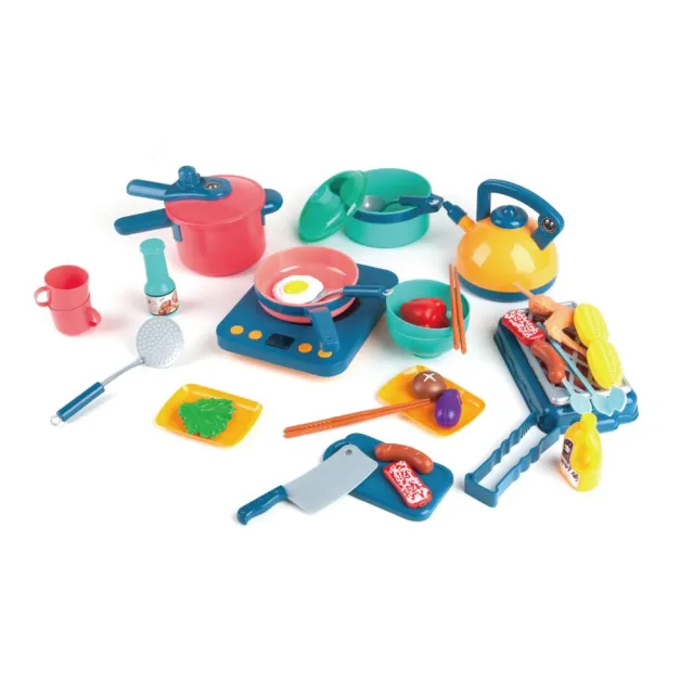 【ToysRUs 玩具反斗城】J”adore Mon Chez Moi 家家酒廚具與配件組合(兒童玩具 家家酒)