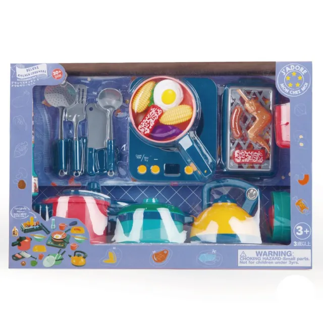 【ToysRUs 玩具反斗城】J”adore Mon Chez Moi 家家酒廚具與配件組合(兒童玩具 家家酒)