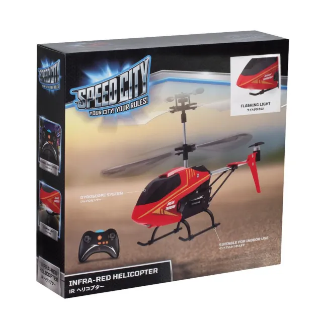 【ToysRUs 玩具反斗城】Speed City 極速城市 紅外線直升機(男孩玩具 遙控 無線)
