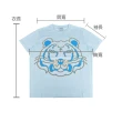 【KENZO】KENZO經典虎頭印花造型棉質短袖圓領T恤(女款/淺藍)