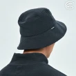 【ADISI】Soft checker 刷毛輕防風保暖漁夫帽 AH22044 / 宙黑(帽子 毛帽 保暖帽 抗靜電 輕量)