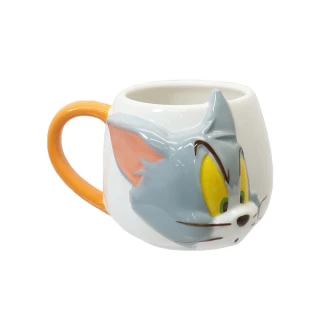 【sunart】Tom and Jerry 湯姆貓與傑利鼠 立體造型馬克杯 350ml 湯姆貓(餐具雜貨)
