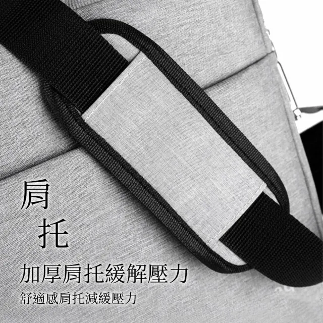 【DTAudio】加厚款 單肩手提電腦包 15.6吋(筆電包 手提電腦包 公事包 內膽包 macbook 15.6吋 適用)