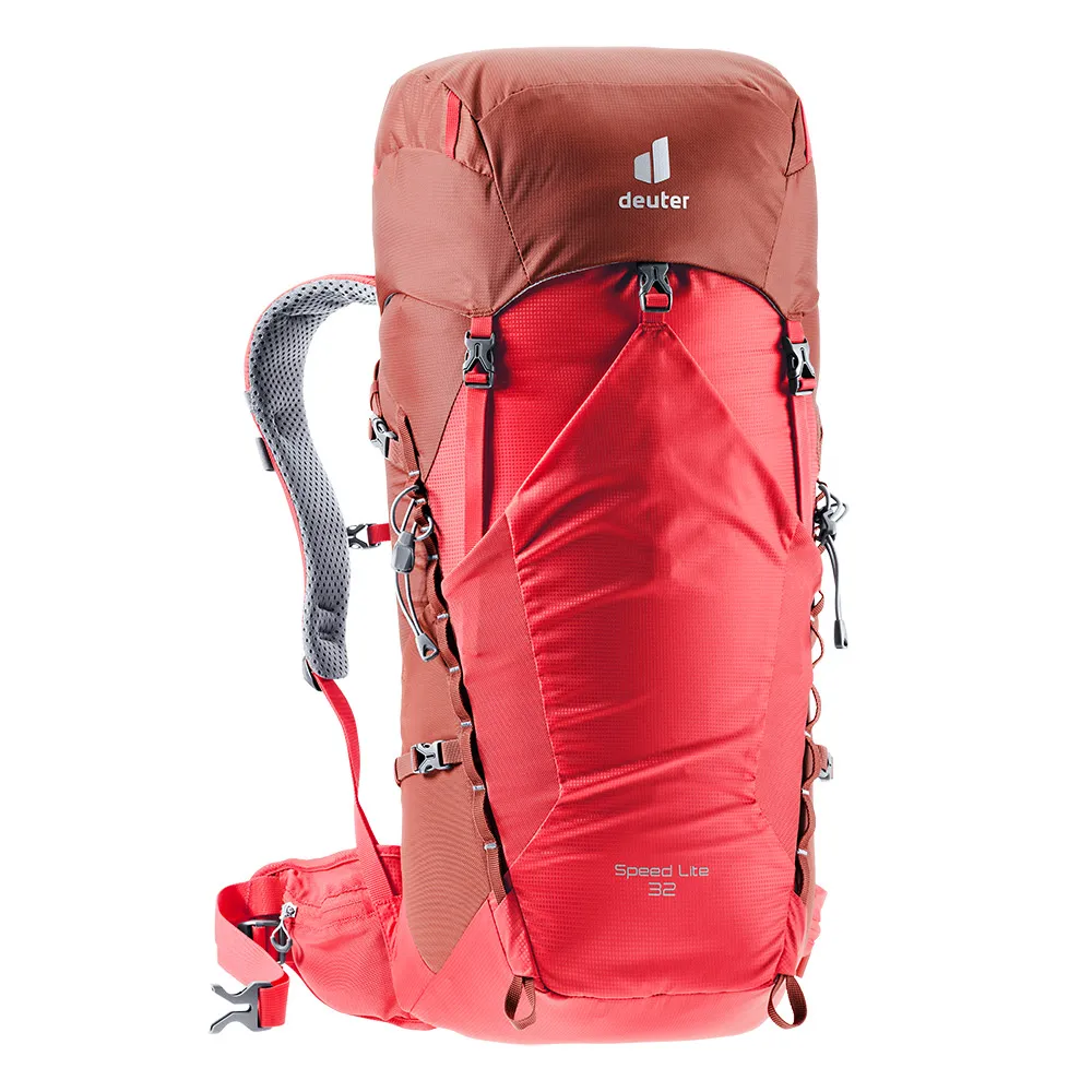 【deuter】SPEED LITE 32L超輕量旅遊後背包(3410821紅/背負舒適/戶外休閒包/健行包/登山包)