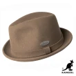 【KANGOL】LITEFELT 紳士帽(咖色)