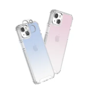 【VOYAGE】iPhone 14 6.1吋-超軍規防摔保護殼-Pure Shine(漸變珠光塗層不同光線下呈現完美色澤)