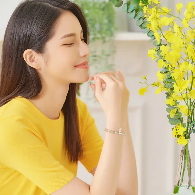 【咕咕好運GoodGoodLuck】聚財春芽綠幽靈手鍊｜《含開光》吸引貴人｜招財事業運(#旺事業#防小人)